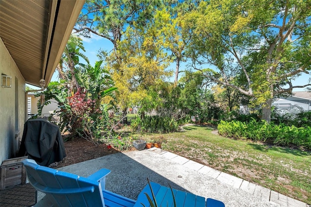 view of patio / terrace with grilling area