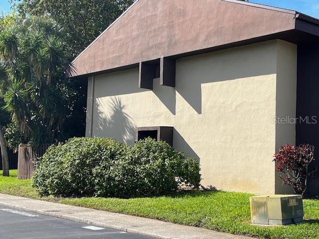 view of property exterior featuring stucco siding