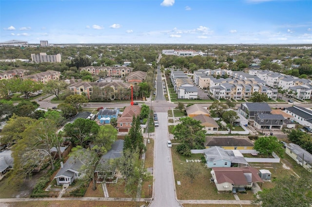 birds eye view of property featuring a residential view