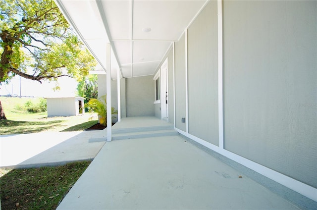 view of patio