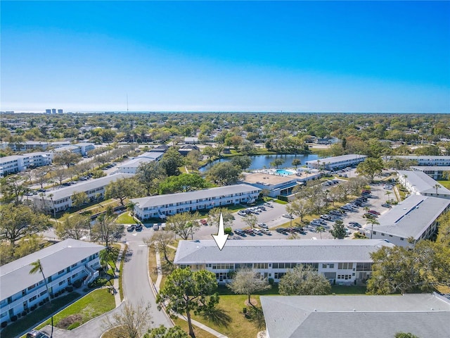 8325 112th St Unit 202, Seminole, FL 33772 - birds eye view of property with a water view