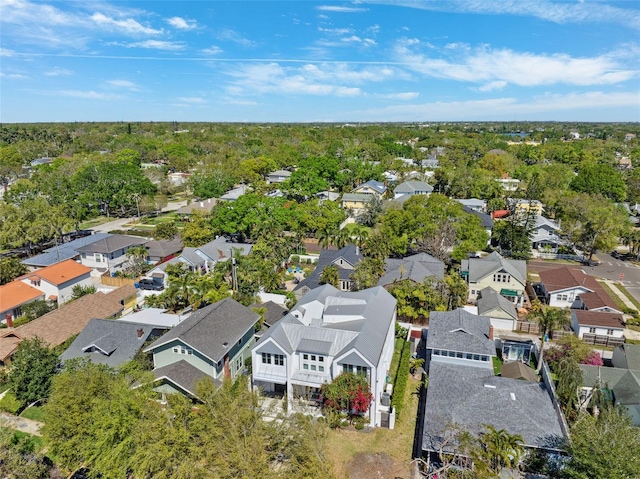 drone / aerial view featuring a residential view