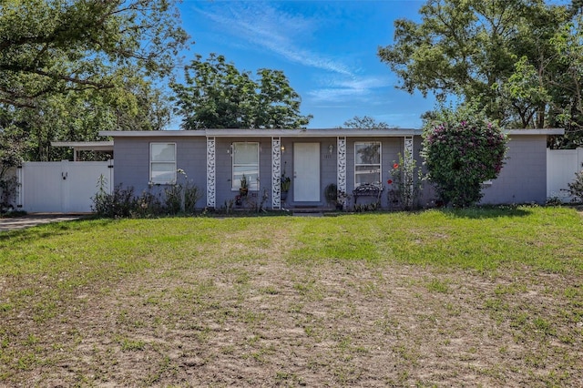 1211 E Camellia Dr, Brandon, FL 33510 - view of front of house featuring a gate