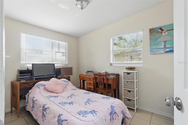 1211 E Camellia Dr, Brandon, FL 33510 - bedroom with tile patterned flooring and baseboards