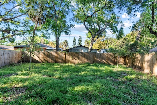 2612 E 26th Ave, Tampa, FL 33605 - view of yard with a fenced backyard