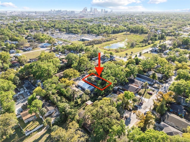 2612 E 26th Ave, Tampa, FL 33605 - bird's eye view with a city view