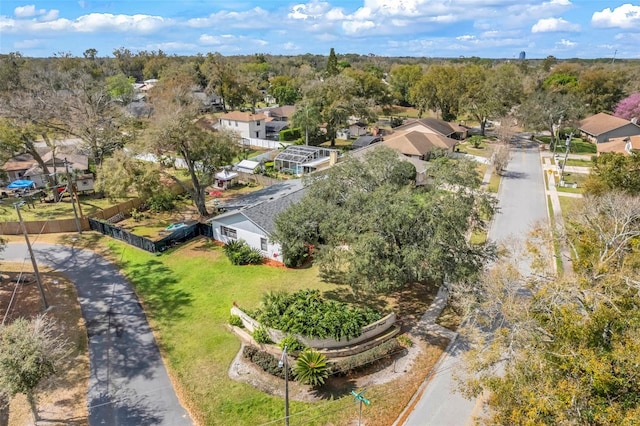 birds eye view of property featuring a residential view