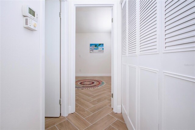 1902 Andover St Unit 198, Sun City Center, FL 33573 - hall with baseboards