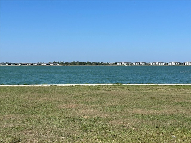 property view of water