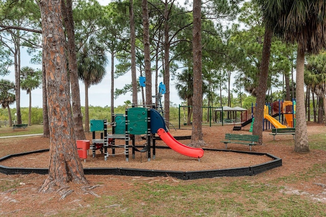 view of community playground