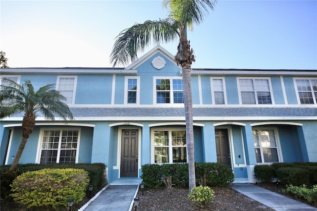 multi unit property featuring stucco siding