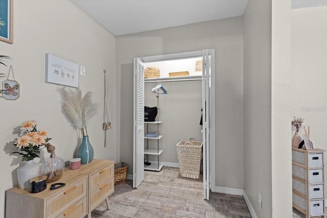 bathroom featuring baseboards