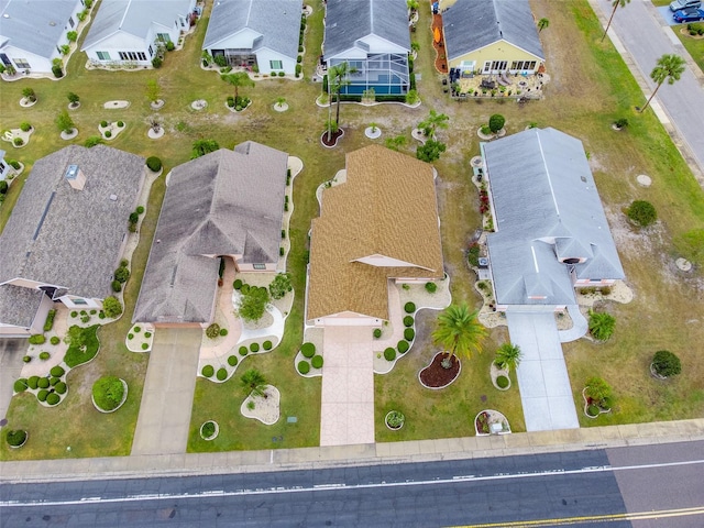 birds eye view of property featuring a residential view