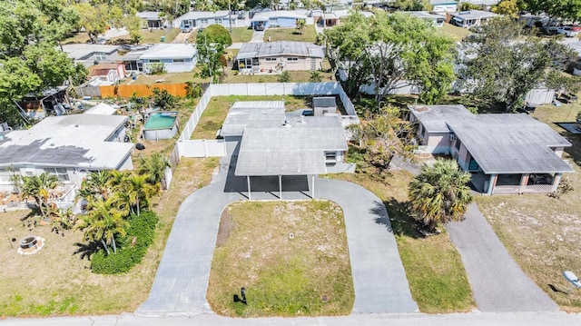 10309 108th Ave, Largo, FL 33773 - birds eye view of property with a residential view