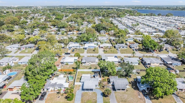 10309 108th Ave, Largo, FL 33773 - birds eye view of property featuring a residential view
