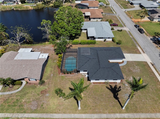 2008 41st St W, Bradenton, FL 34205 - bird's eye view with a residential view and a water view