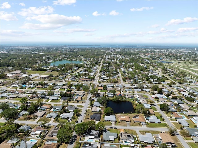 2008 41st St W, Bradenton, FL 34205 - drone / aerial view featuring a water view and a residential view