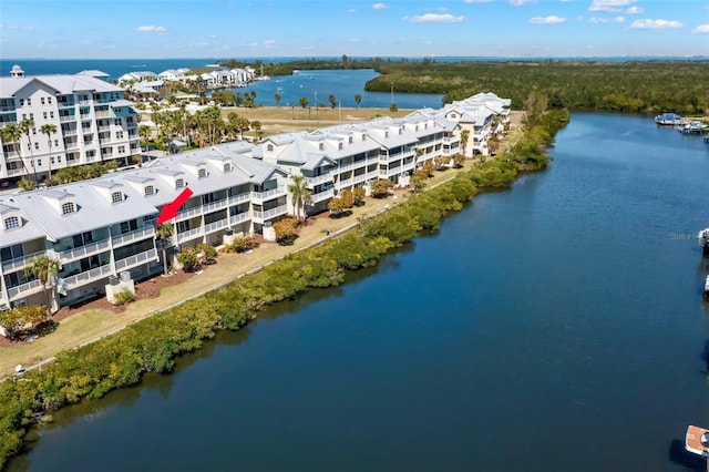 545 Bahia Beach Blvd, Ruskin, FL 33570 - aerial view with a water view