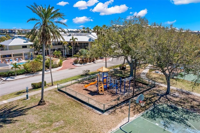 545 Bahia Beach Blvd, Ruskin, FL 33570 - communal playground with fence