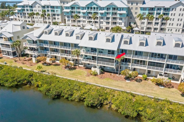 545 Bahia Beach Blvd, Ruskin, FL 33570 - drone / aerial view with a water view