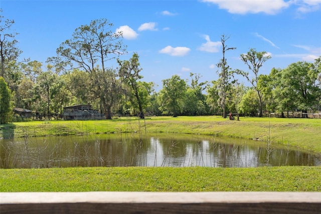 property view of water