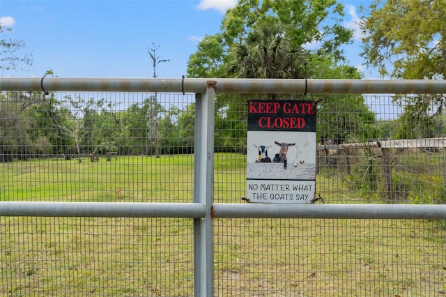 details featuring fence