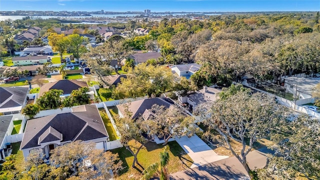 birds eye view of property featuring a residential view