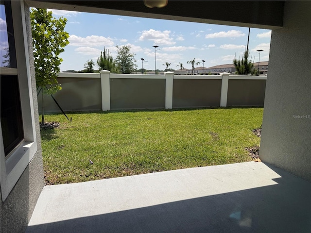 10578 Gable Dig Loop, San Antonio, FL 33576 - view of yard with fence and a patio area