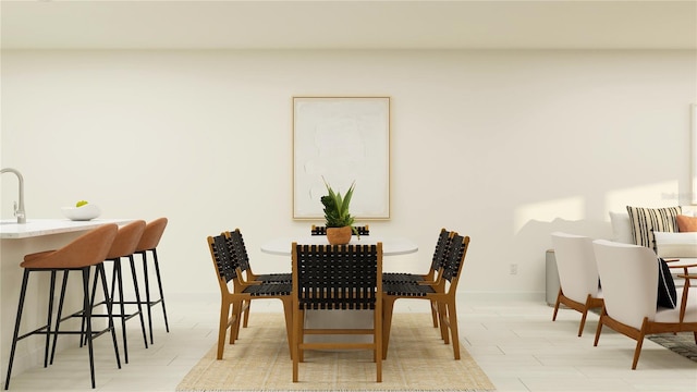 10578 Gable Dig Loop, San Antonio, FL 33576 - dining area featuring baseboards