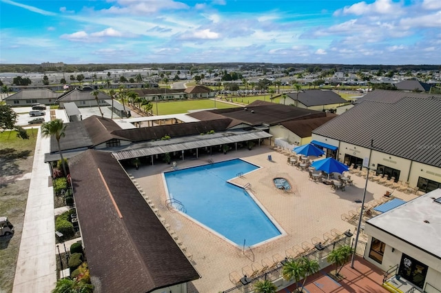 1021 Augusta Dr, Sun City Center, FL 33573 - exterior space with a residential view