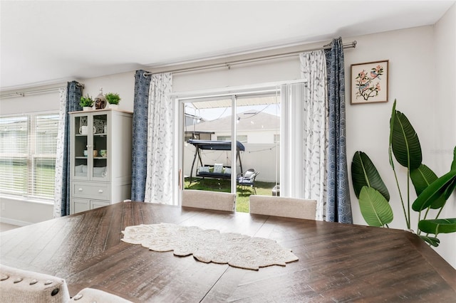 10105 Paradise Fish Dr, Riverview, FL 33578 - dining area with a wealth of natural light