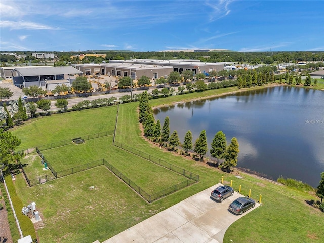 10105 Paradise Fish Dr, Riverview, FL 33578 - drone / aerial view with a water view