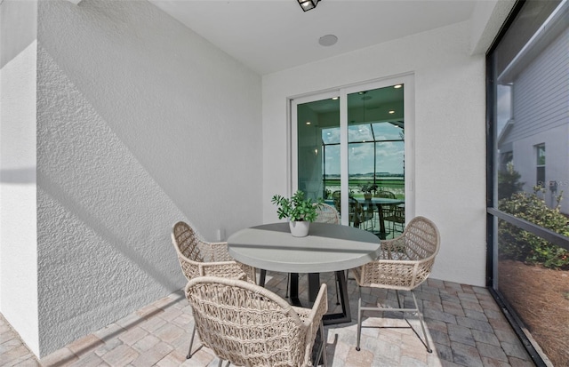 view of patio / terrace with outdoor dining space