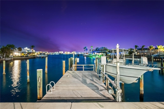 517 Belle Isle Ave, Belleair Beach, FL 33786 - view of dock with a water view
