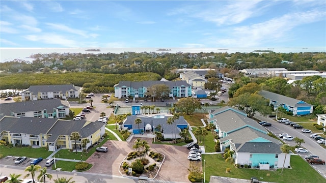 bird's eye view featuring a residential view