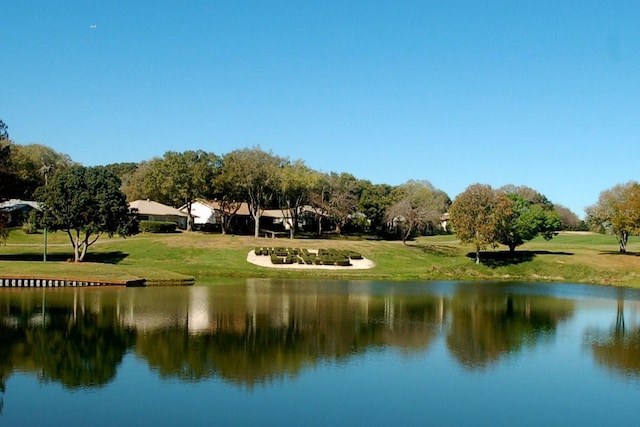 view of water feature