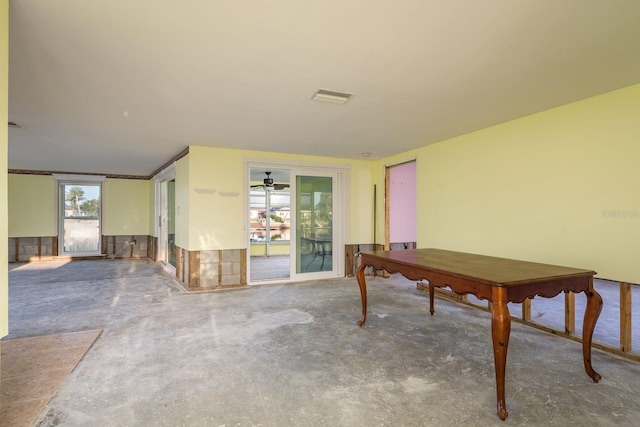 view of patio featuring visible vents