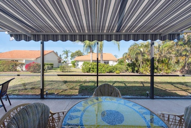 view of patio / terrace with outdoor dining space