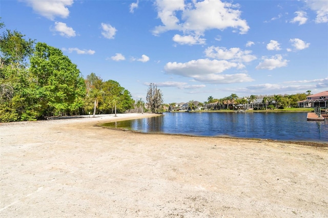 property view of water