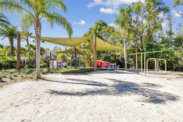 view of community playground