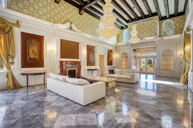 view of building lobby