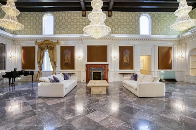view of community lobby