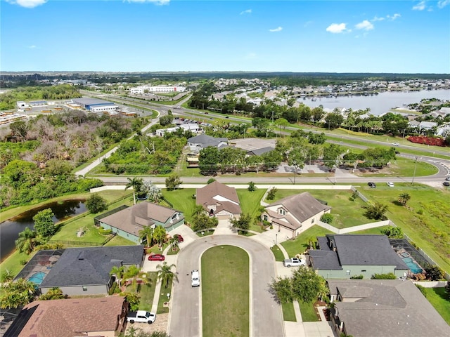 5324 Moon Shell Dr, Apollo Beach, FL 33572 - aerial view of residential area with a large body of water