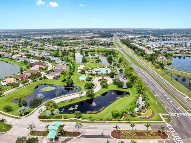 5324 Moon Shell Dr, Apollo Beach, FL 33572 - aerial view of property's location with a nearby body of water and nearby suburban area