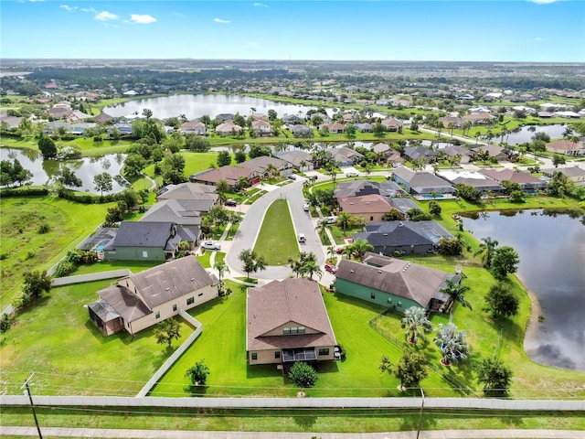 5324 Moon Shell Dr, Apollo Beach, FL 33572 - aerial view of residential area featuring a nearby body of water