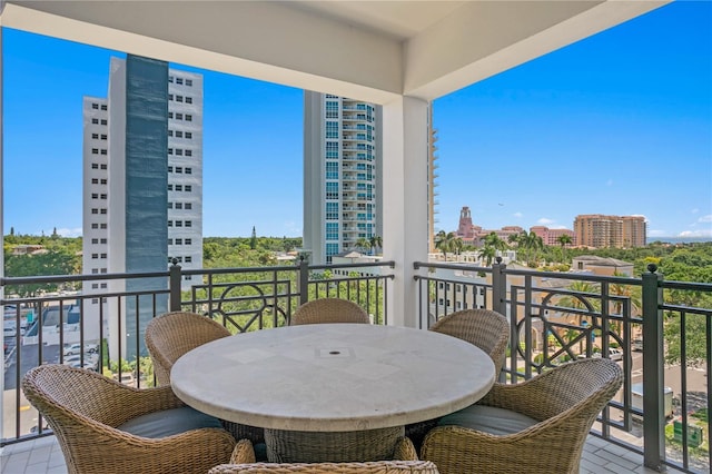 146 4th Ave NE Unit 600, Saint Petersburg, FL 33701 - balcony with a view of city