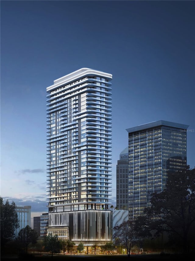 520 N Tampa St Unit 1906, Tampa, FL 33602 - view of building exterior with a view of city