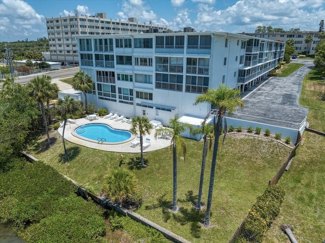 view of community pool