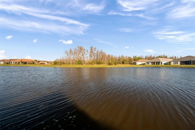 property view of water