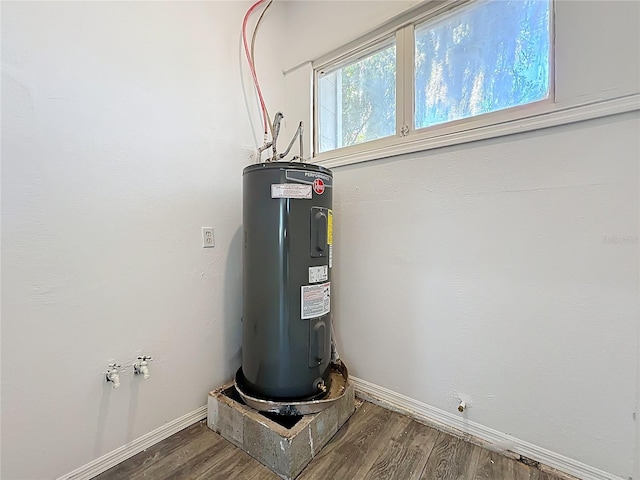 utilities featuring water heater